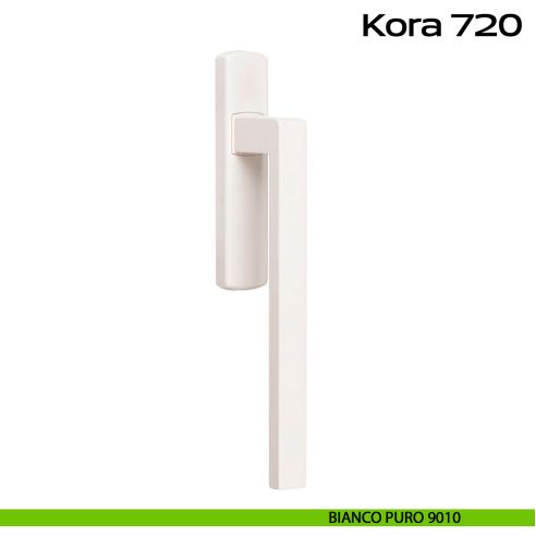 Maniglione per alzante scorrevole singolo cieco senza nicchia Kora 720 Reguitti bianco