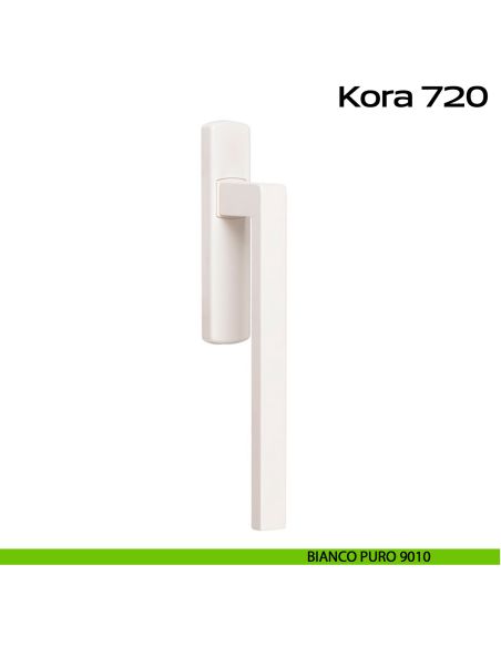 Maniglione per alzante scorrevole singolo cieco senza nicchia Kora 720 Reguitti bianco