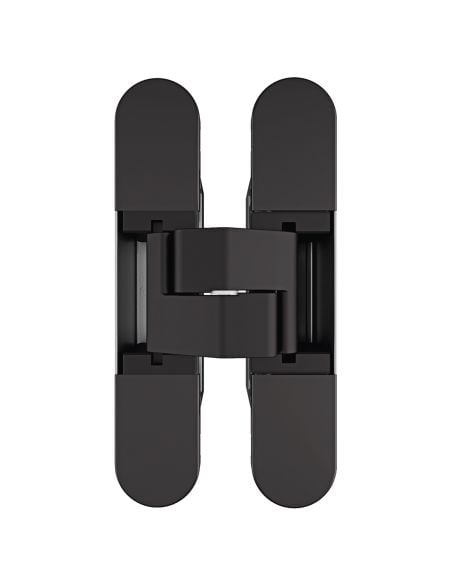 Cerniera a scomparsa regolabile per porta AGB Eclipse 3.2 nero opaco