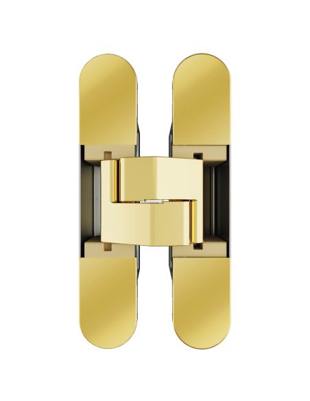 Cerniera per porta AGB Eclipse 3.2 confezione 12 pezzi - ottone verniciato