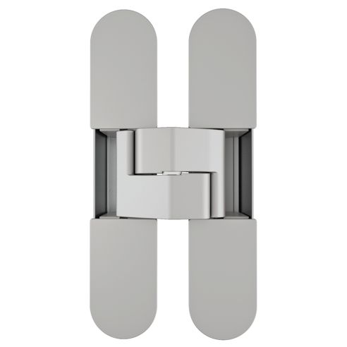 Cerniera per porta AGB Eclipse 3.0 confezione 12 pezzi - cromato opaco