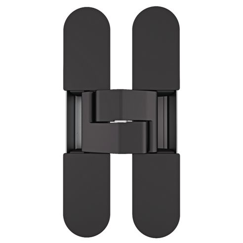 Cerniera per porta AGB Eclipse 3.0 confezione 12 pezzi - cromato opaco - nero opaco