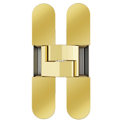 Cerniera per porta AGB Eclipse 3.0 confezione 12 pezzi - ottonato verniciato