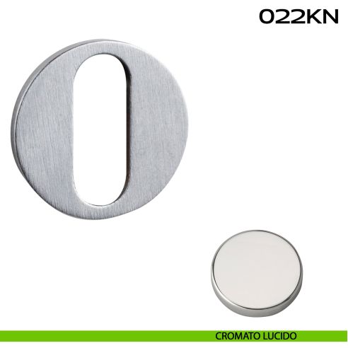 Bocchetta foro chiave Minimal Line 022 Reguitti cromato lucido
