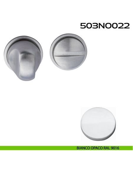 Nottolino WC tondo Minimal Line 022 Reguitti bianco