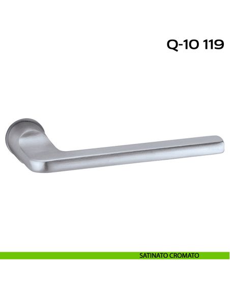 Maniglia per porta Q-10 119 Minimal Reguitti satinato cromato