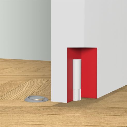 Fermaporta magnetico ad incasso Stoppino Open Modello 2 Verum Italy