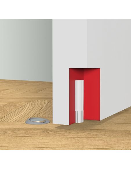 Fermaporta magnetico ad incasso Stoppino Open Modello 2 Verum Italy