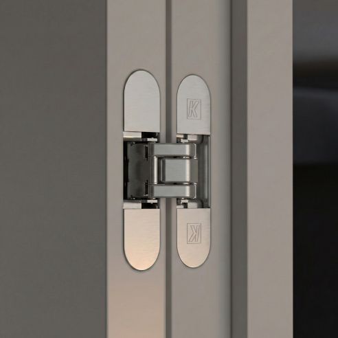 Cerniera a scomparsa in acciaio per porta Koblenz Atomika K8000