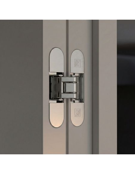 Cerniera a scomparsa in acciaio per porta Koblenz Atomika K8000