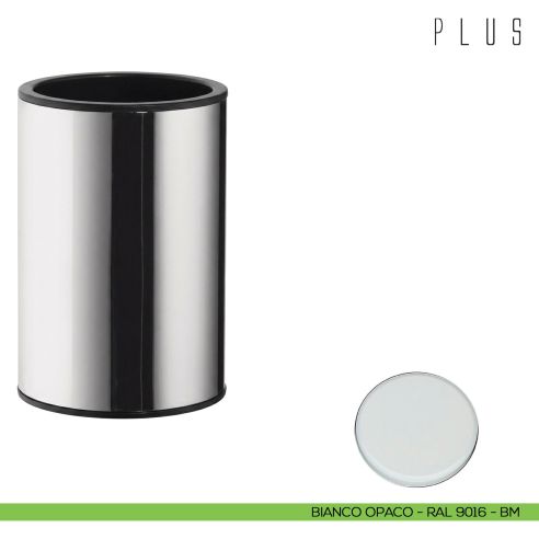 Porta bicchiere da appoggio Colombo Design Plus bianco opaco