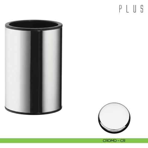 Porta bicchiere da appoggio Colombo Design Plus cromo