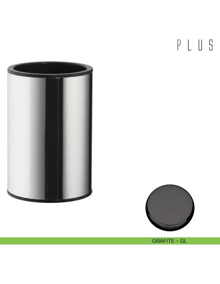 Porta bicchiere da appoggio Colombo Design Plus GRAFITE