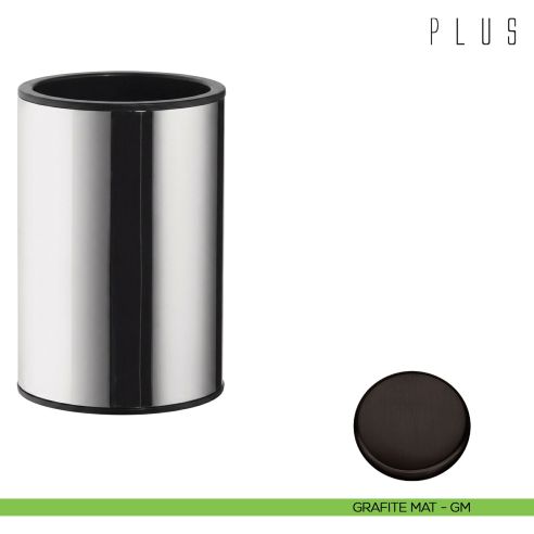 Porta bicchiere da appoggio Colombo Design Plus GRAFITE MAT