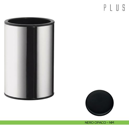 Porta bicchiere da appoggio Colombo Design Plus nero opaco