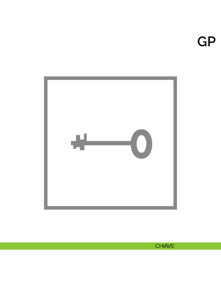 Cassaforte a mobile Bordogna GP 60 - chiave