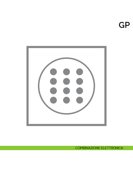 Cassaforte a mobile Bordogna GP 80 Z - combinazione eletrronica