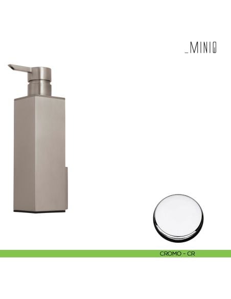 Spandisapone Colombo Design serie MiniQ cromo