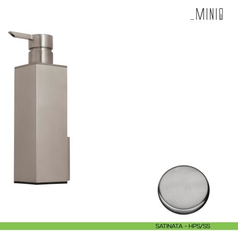 Spandisapone Colombo Design serie MiniQ Zirconium stainless-steel HPS/SS