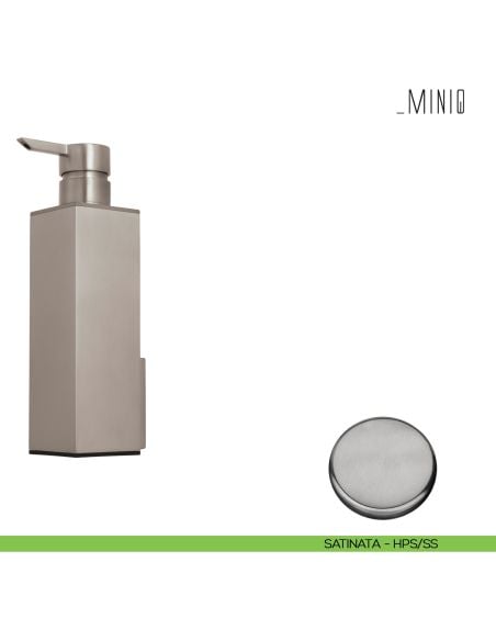 Spandisapone Colombo Design serie MiniQ Zirconium stainless-steel HPS/SS