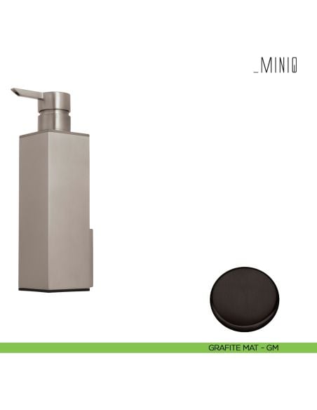 Spandisapone Colombo Design serie MiniQ grafite mat