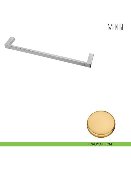 Porta salvietta Colombo Design serie MiniQ 31,5 cm oromat