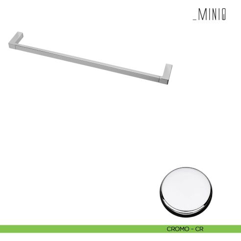 Porta salvietta Colombo Design serie MiniQ 46,5 cm cromo