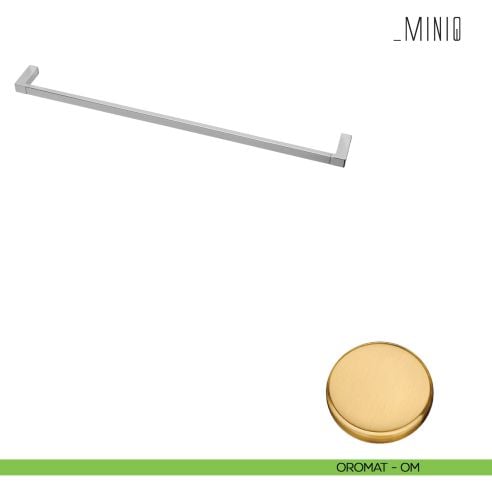 Porta salvietta Colombo Design serie MiniQ 61,5 cm oromat