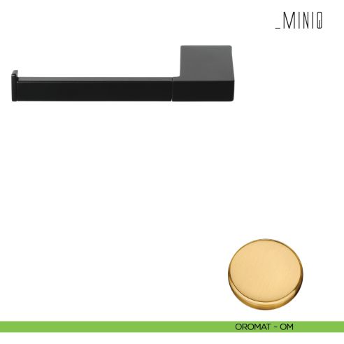 Porta rotolo Colombo Design serie MiniQ sx oromat