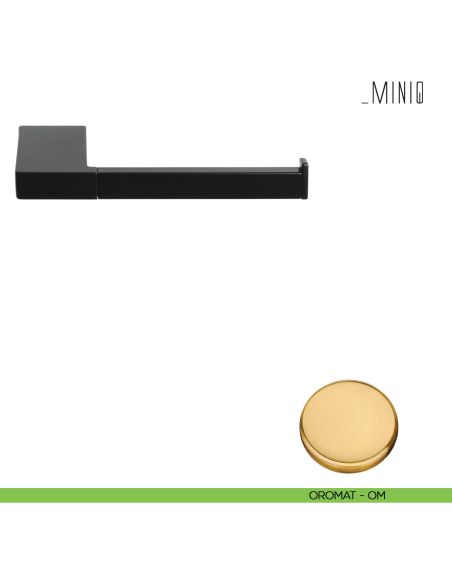 Porta rotolo Colombo Design serie MiniQ dx oromat