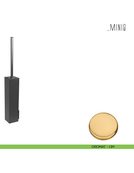 Porta scopino sospeso Colombo Design serie MiniQ oromat