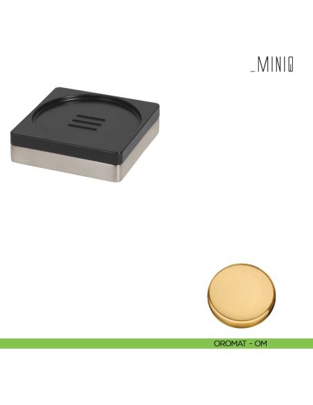 Porta sapone d'appoggio Colombo Design serie MiniQ oromat