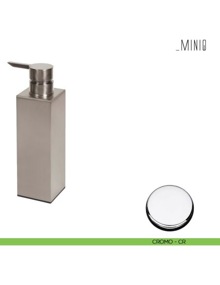 Spandisapone d'appoggio Colombo Design serie MiniQ cromo