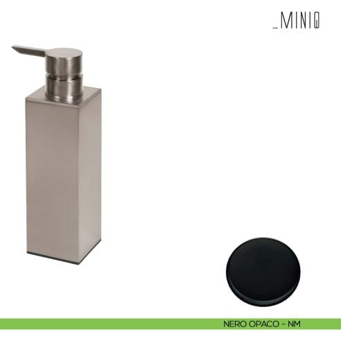 Spandisapone d'appoggio Colombo Design serie MiniQ neromat