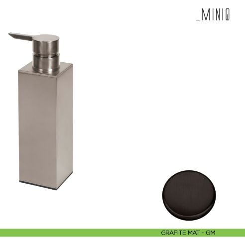 Spandisapone d'appoggio Colombo Design serie MiniQ grafitemat