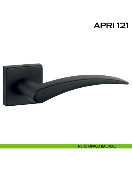 Maniglia per porta Apri 121 Reguitti nero opaco