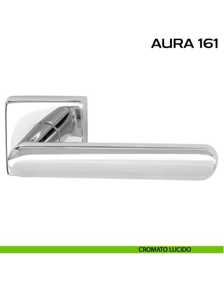Maniglia per porta Aura 161 Reguitti cromato lucido
