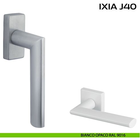 Maniglia per finestra martellina Ixia J40 Reguitti bianco