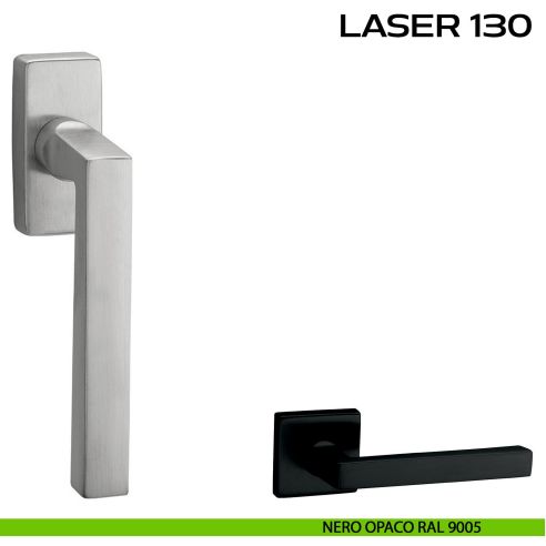 Maniglia per finestra martellina Laser 130 Reguitti nero