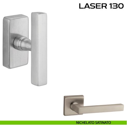 Maniglia per finestra martellina DK impugnatura a T Laser 130 Reguitti nichel