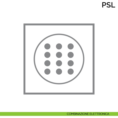 Armadio cassaforte ignifugo per custodia documenti Bordogna PSL 3 - combinazione elettronica