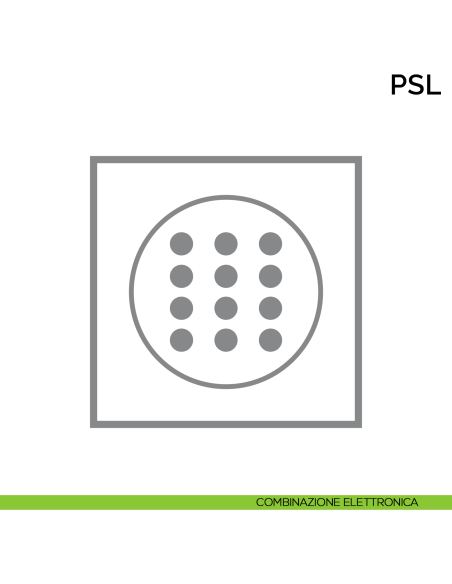 Armadio cassaforte ignifugo per custodia documenti Bordogna PSL 3 - combinazione elettronica