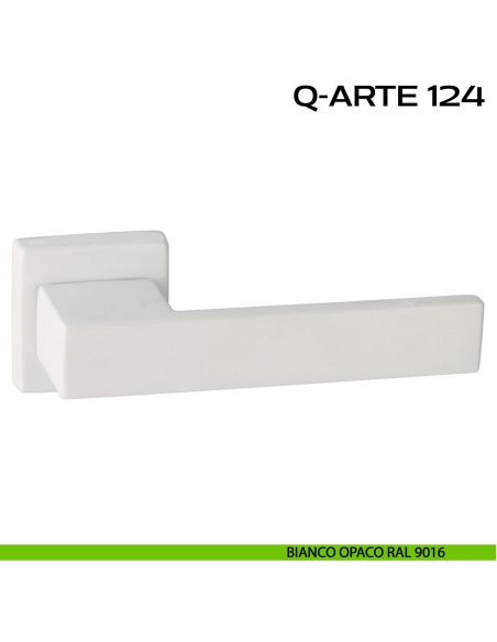 Maniglia per porta Q-Arte 124 Reguitti bianco