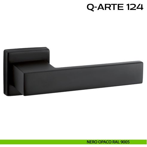 Maniglia per porta Q-Arte 124 Reguitti nero