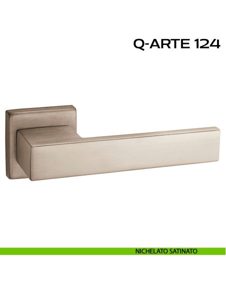 Maniglia per porta Q-Arte 124 Reguitti nichel