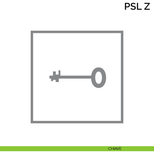 Armadio ignifugo a due battenti per custodia documenti Bordogna PSL 80 Z - chiave