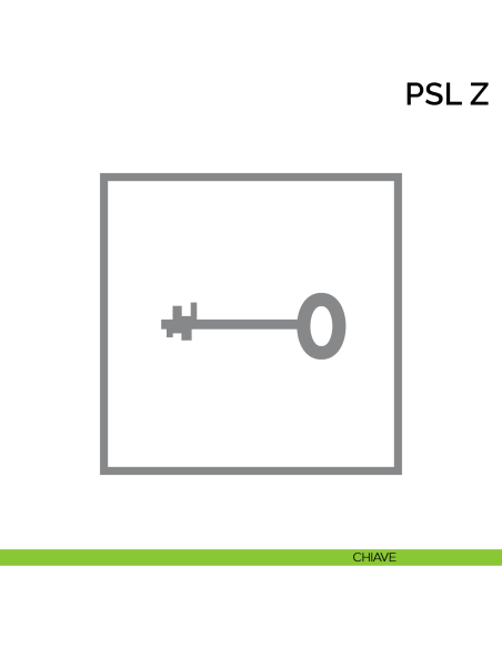 Armadio ignifugo a due battenti per custodia documenti Bordogna PSL 80 Z - chiave