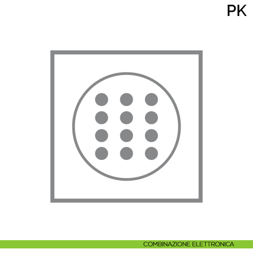 Armadio ignifugo per l'archiviazione e protezione dal fuoco di documenti Bordogna PK 410 - combinazione elettronica