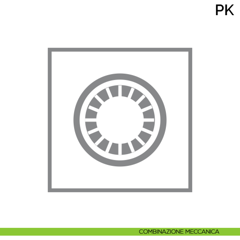 Armadio ignifugo per l'archiviazione e protezione dal fuoco di documenti Bordogna PK 430 - combinazione meccanica