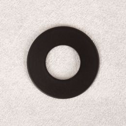 Rondella diametro 24 mm per foro maniglia fino a diametro 20 mm per maniglie Nuda Verum Italy - nero etna